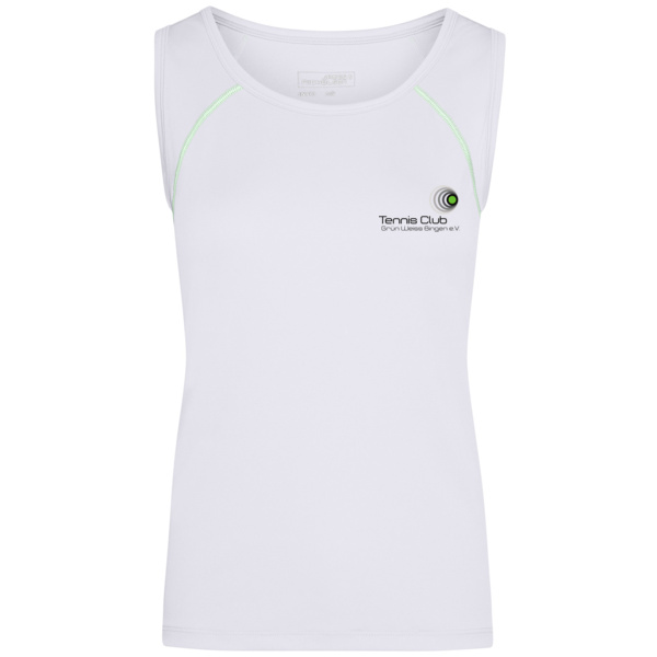 Brustdruck schwarz - Ladies' Sports Tanktop Miniaturansicht