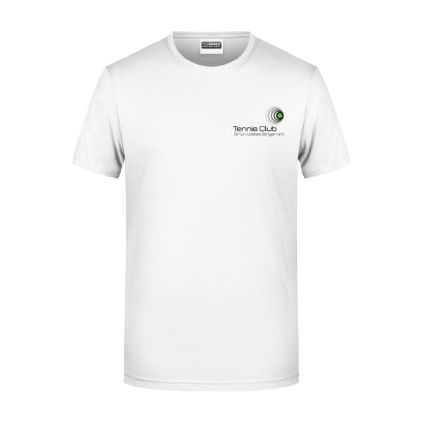 Brustdruck schwarz - Men's Basic-T Miniaturansicht