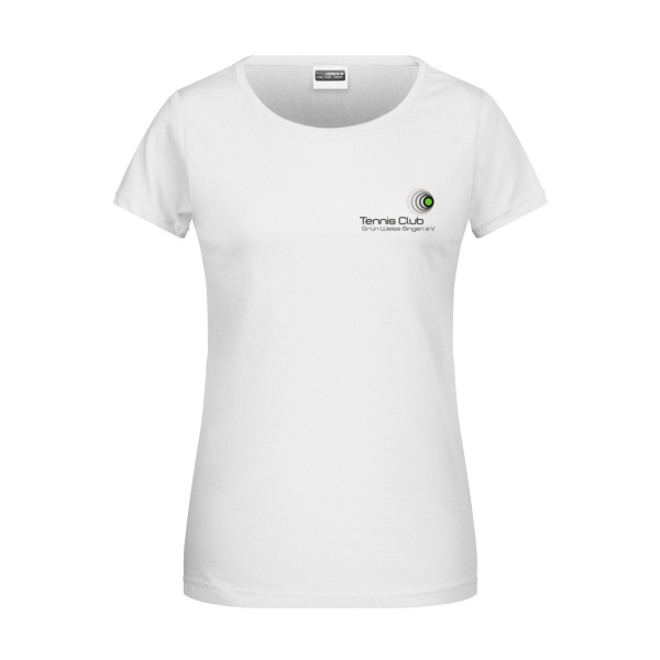 Brustdruck schwarz - Ladies' Basic-T Miniaturansicht