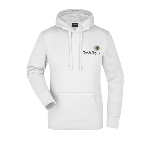 Bruststick dunkel - Ladies' Hooded Sweat Miniaturansicht